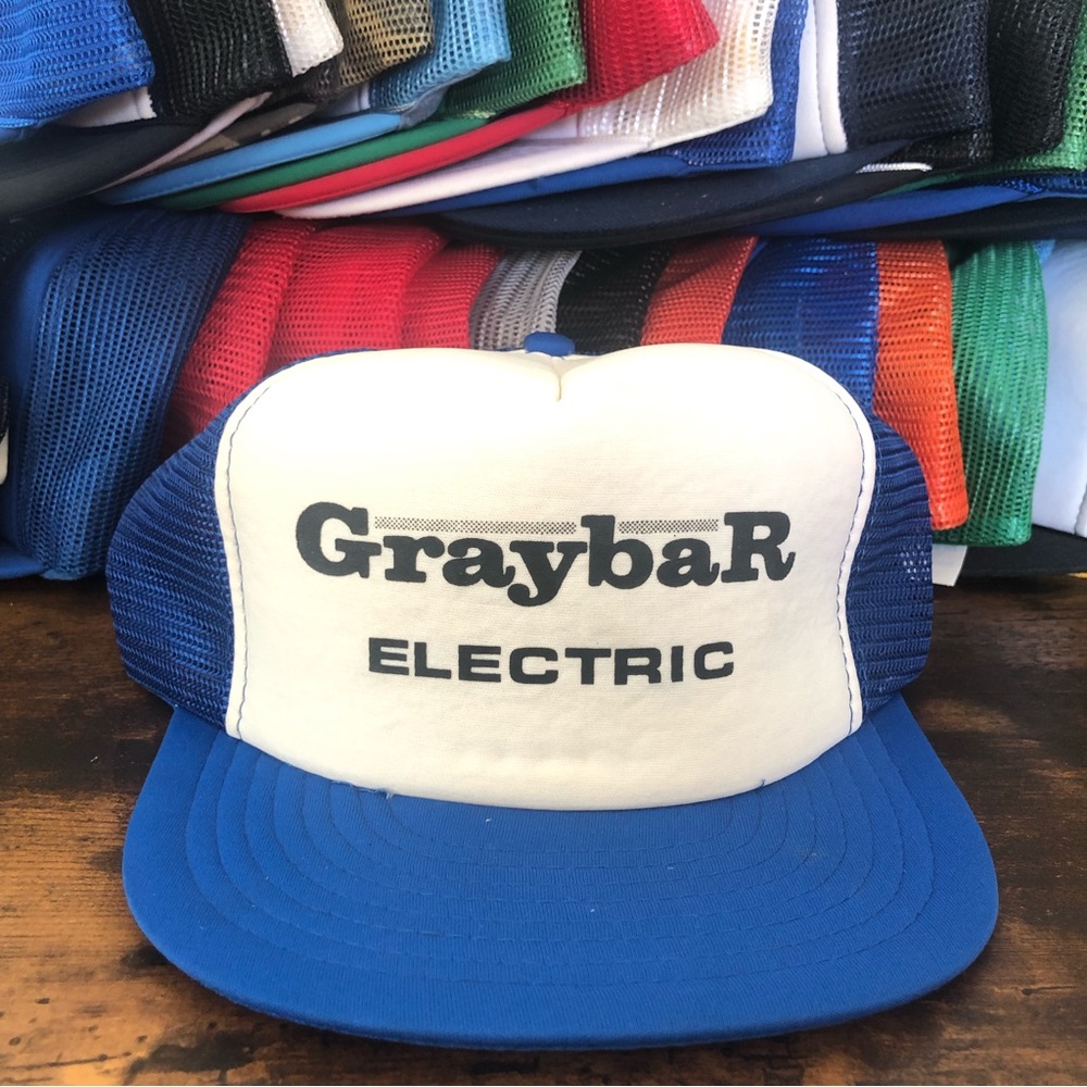 Vintage 80s Streetwear Graybar Electric Trucker Hat | USA